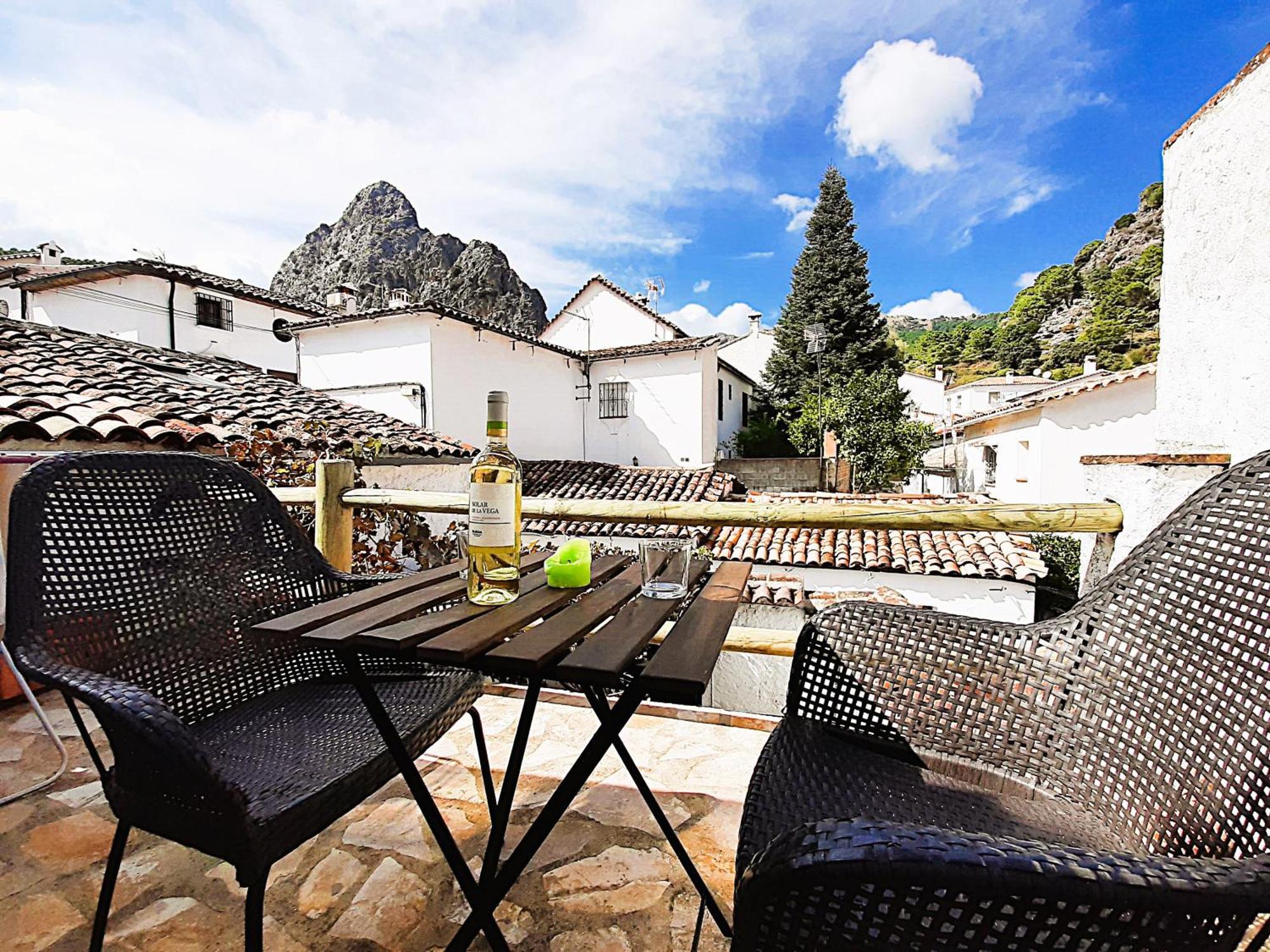 Casa Rural La Parra Грасалема Экстерьер фото